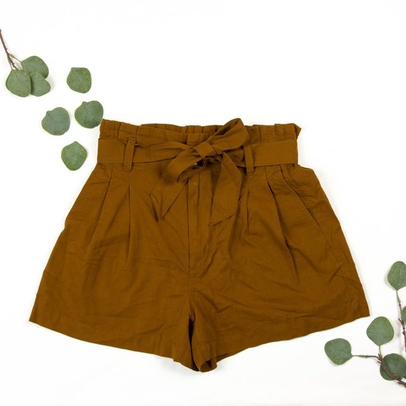 Madewell Pants - NWT Madewell Paper Bag Shorts